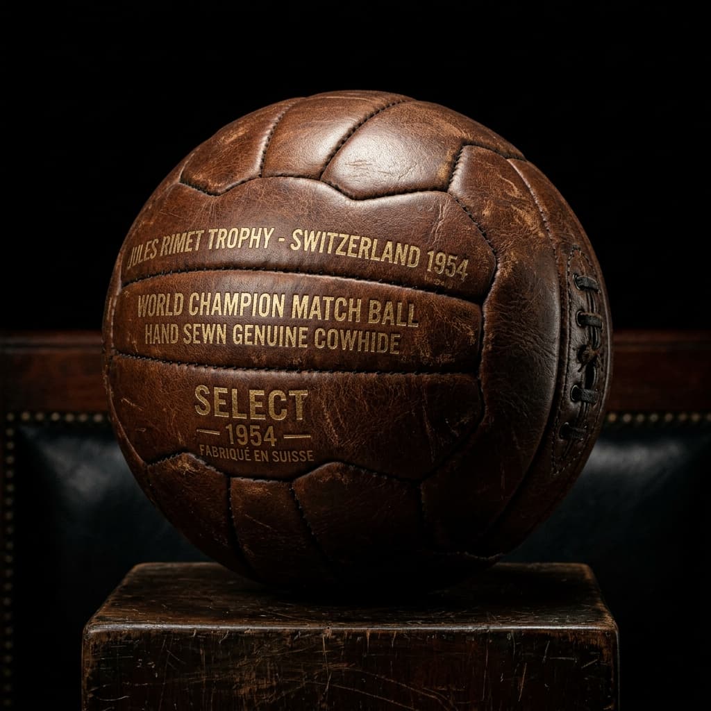 Swiss World Champion 1954 Vintage Football